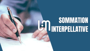 Sommation interpellative Lexelium