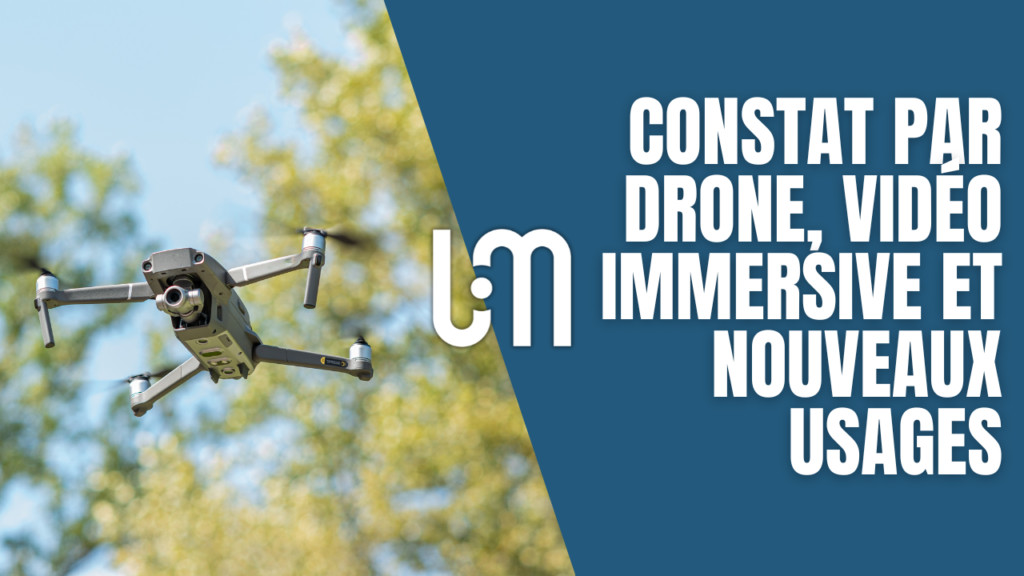 Drone utilisé par Lexelium pour réaliser un constat juridique aérien à Lyon